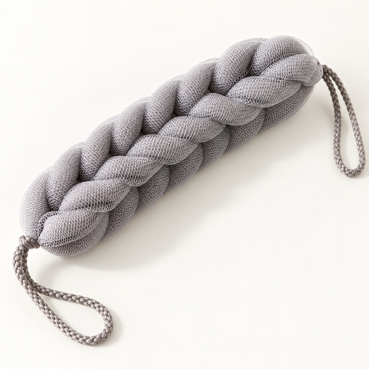 Fine PE mesh braid and rope loop detail