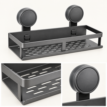 Drainage slots and suction mount construction detail
