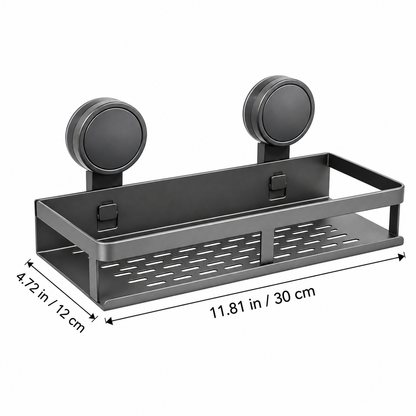 Shelf width 11.81 inches and depth 4.72 inches